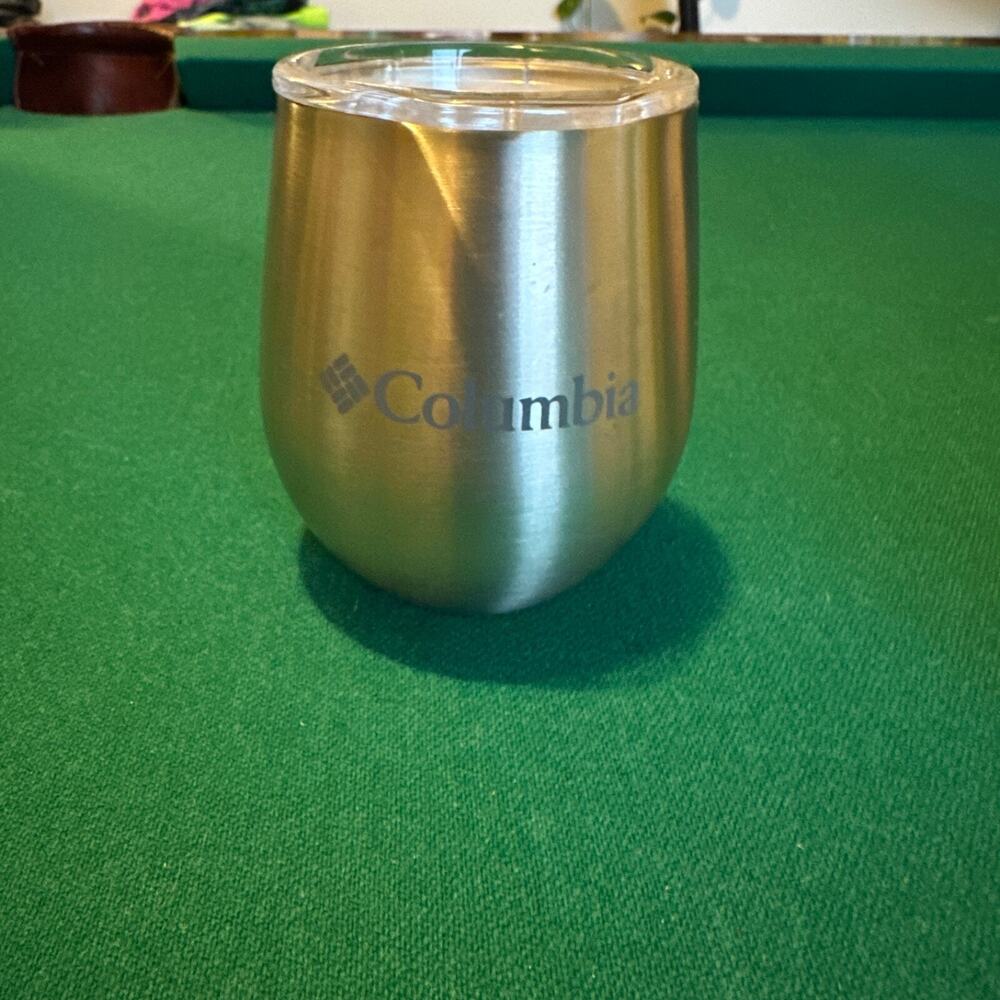 Columbia Stainless Steel Insulated Tumbler 8oz BPA-Free w/ Lid Portable Travel C